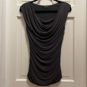 Express Scoop neck Sleeveless top